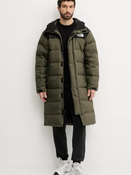 Пухова куртка The North Face Nuptse зимова зелений