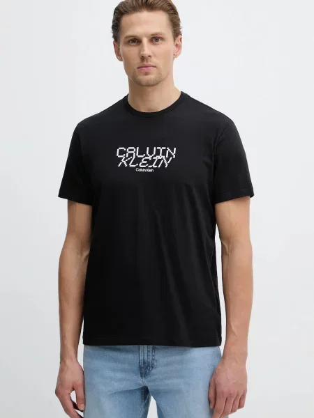 Tričko Calvin Klein Jeans černé