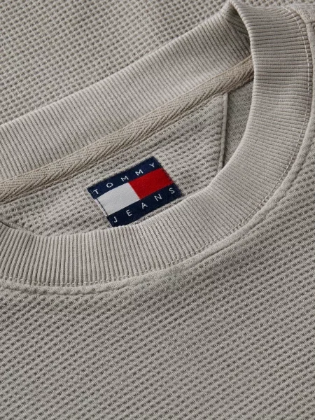 Світшот Tommy Jeans сірий