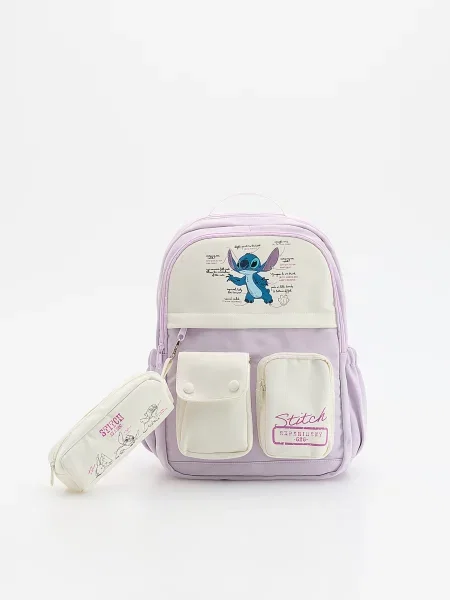 Reserved Batoh Lilo & Stitch levanduľová
