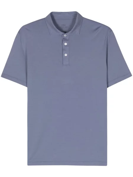 Polo Altea din jerseu albastru