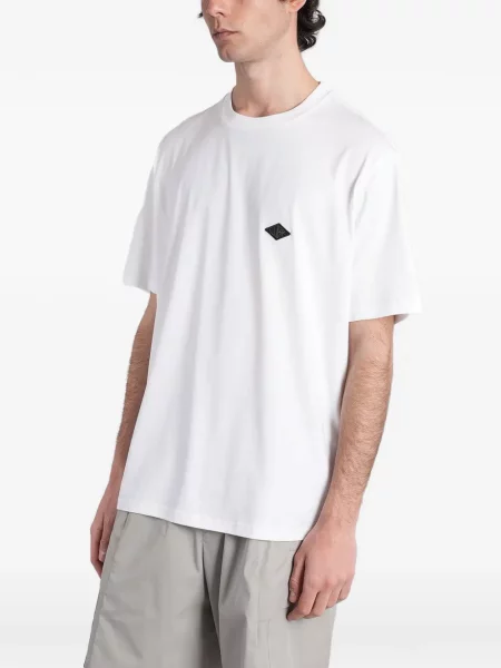 Tricou Low Brand cu autograf alb