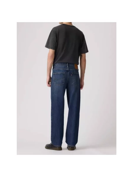Jeansy straight leg Levi's niebieskie