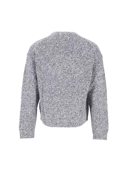 Sweter Maison Kitsune z alpaki szary