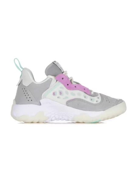 Sneakersy Jordan React skórzane szare