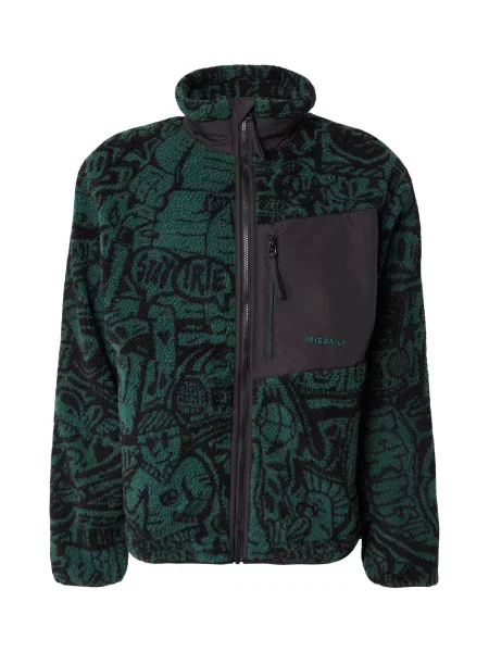Iriedaily Jachetă fleece Flawless' verde