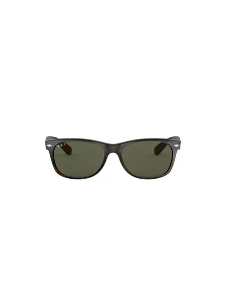 Okulary przeciwsłoneczne Ray-Ban New Wayfarer Classic tortoise/green polarized brązowe