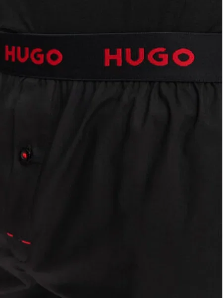 HUGO Pizsama Soren Short Set fekete