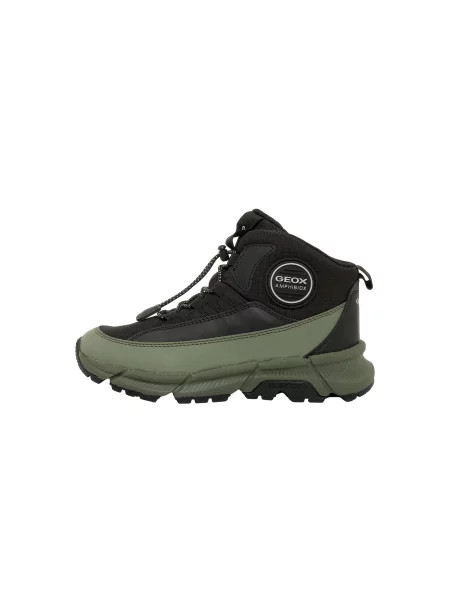 GEOX Cizme Flexyper Plus ABX oliv negru