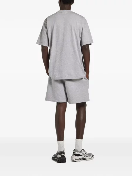 Tricou Balenciaga cu imagine gri
