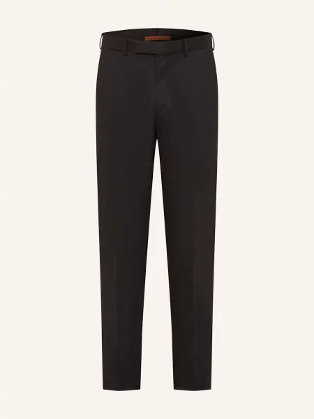 Zegna Chino Kalhoty Regular Fit černá