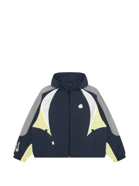 Geacă Aape By A Bathing Ape alergare cu autograf albastru