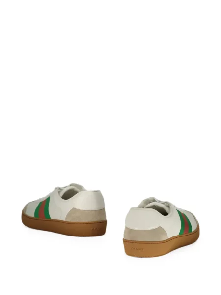 Sneakerși Gucci din piele cu dungi
