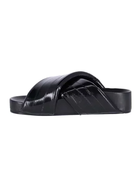 Klapki Jil Sander czarne