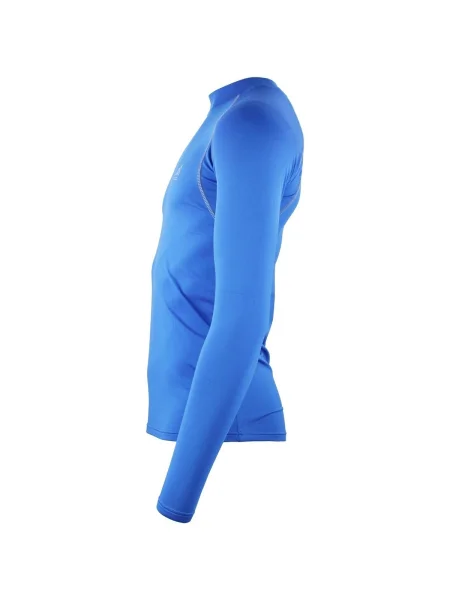 Tricou mânecă lungă Peak Mountain albastru