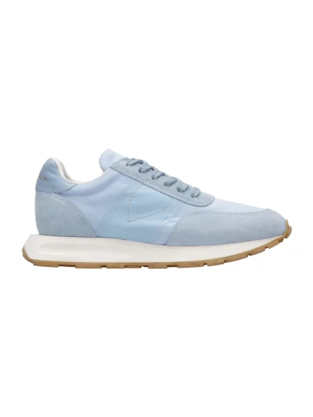 Buty do biegania Philippe Model zamszowe niebieskie