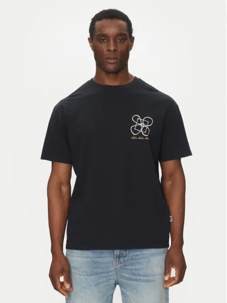 Quiksilver Tričko Oversize čierna