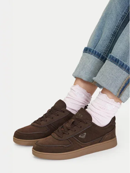 Sneakers Roxy închis maro