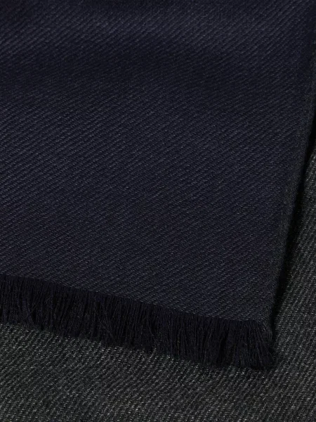Fular Zegna de lână albastru