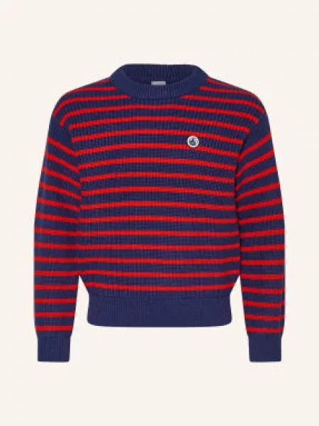 Petit Bateau Svetry tmavě modrá červená