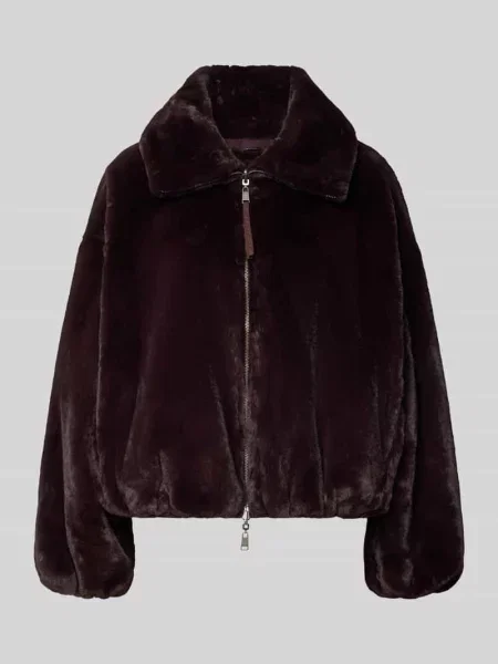 Krój relaxed fit kurtka ze sztucznego futra model Wender' Beaumont Amsterdam