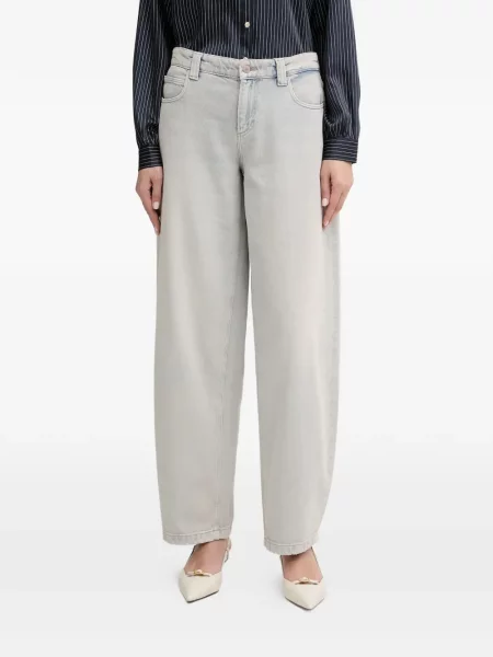 Blugi Guess cu autograf gri