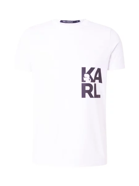 Karl Lagerfeld Tričko černá bílá