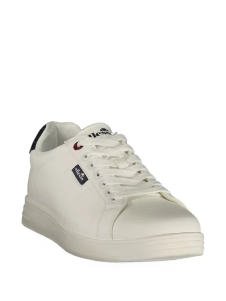 Sneakerși Ellesse cu autograf alb