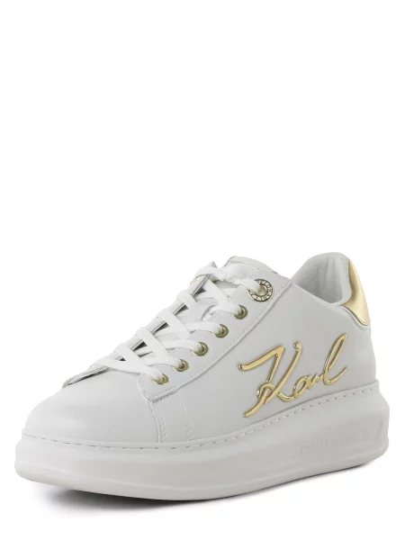 Sneakerși Karl Lagerfeld alb