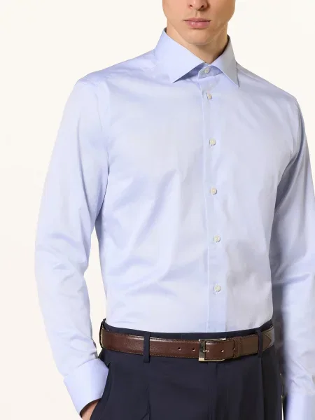 Eton Košile Slim Fit tmavě modrá