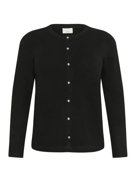 KAFFE CURVE Pletena jopa KCNiela' črna