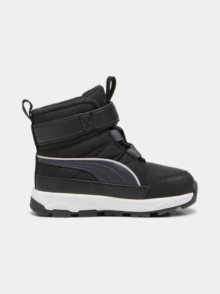 Дитячі Черевики PUMA Evolve Boot Ac+ Inf комбінований верх чорний