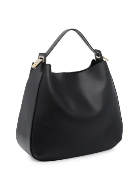 Geantă shopper Fabi din piele negru