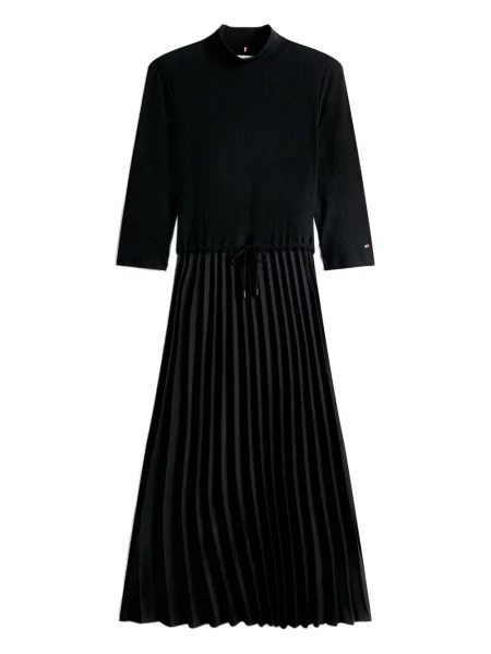 Rochie midi Tommy Hilfiger negru