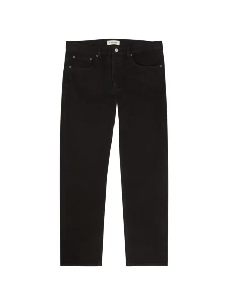 Jeansy straight leg Frame czarne