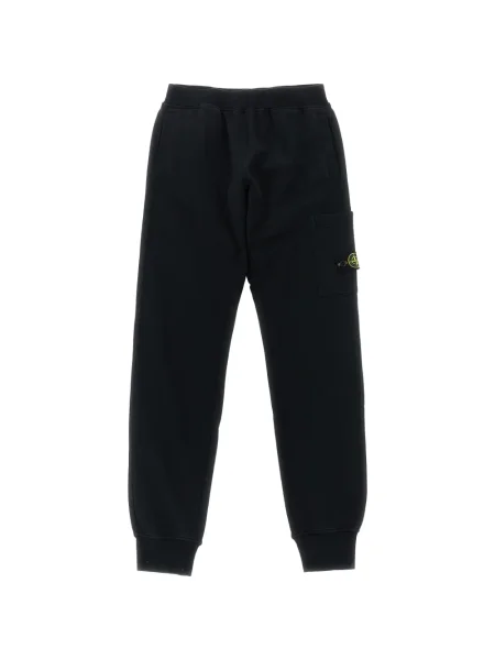 Spodnie dziecięce Stone Island czarne