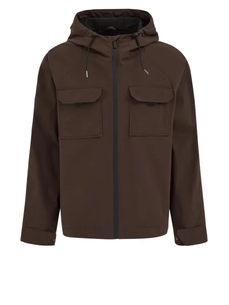 WE Fashion Geacă de primăvară-toamnă închis maro