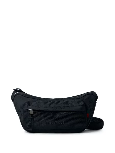 Duża torba na ramię Gucci czarna