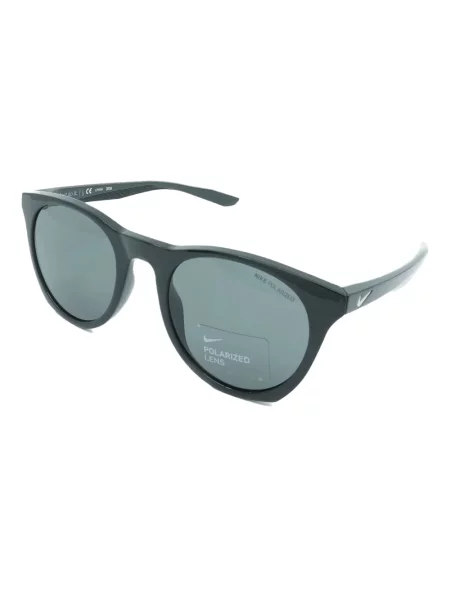 Ochelari de soare Nike cu cordon din jerseu cu imprimeu abstract gri