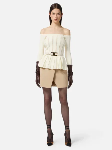 Свитер Elisabetta Franchi белый