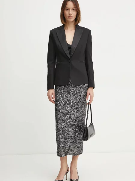 Піджак Morgan VFIBY.F однобортний однотонний VFIBY.F чорний