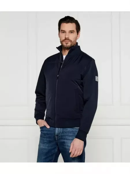 BOSS BLACK Geacă bomber H-Skiles negru