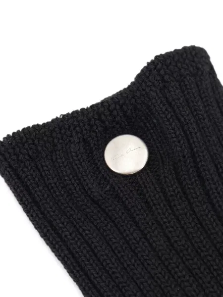 Mănuși Rick Owens tricotate negru