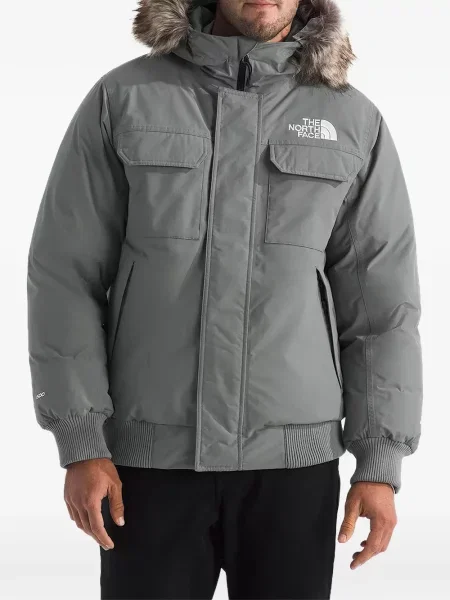 Garnitură de blană geacă The North Face cu blană gri