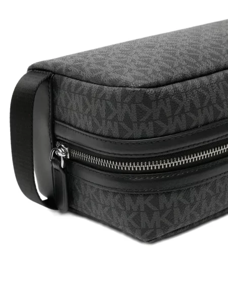 Geantă Michael Kors cu autograf negru