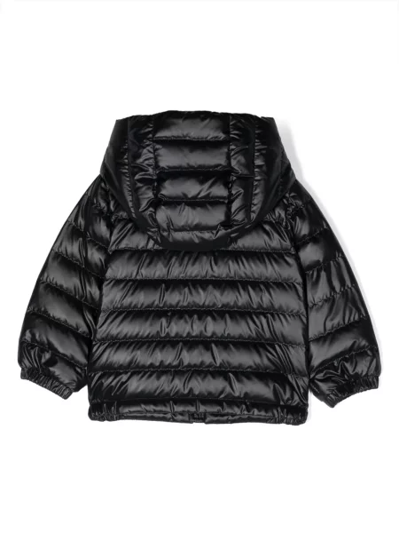 Kurtka puchowa dziecięca Moncler Enfant niebieska