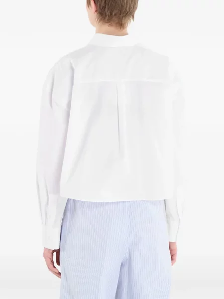 Puplin levágott ing Calvin Klein fehér