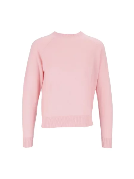 Sweter Mc2 Saint Barth z kaszmiru różowy