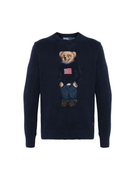 Sweter Polo Ralph Lauren niebieski