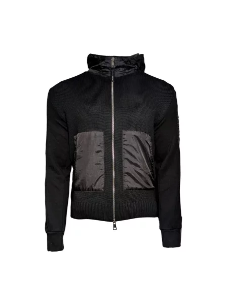 Sweter Pmds wełniany czarny